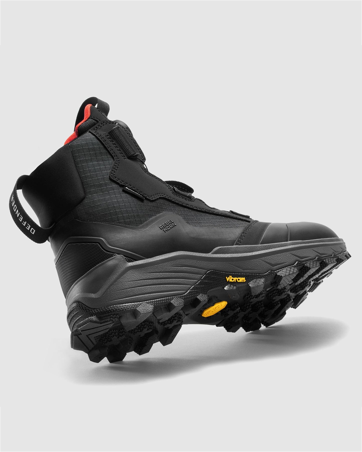 Defender Motorradstiefel Schwarz