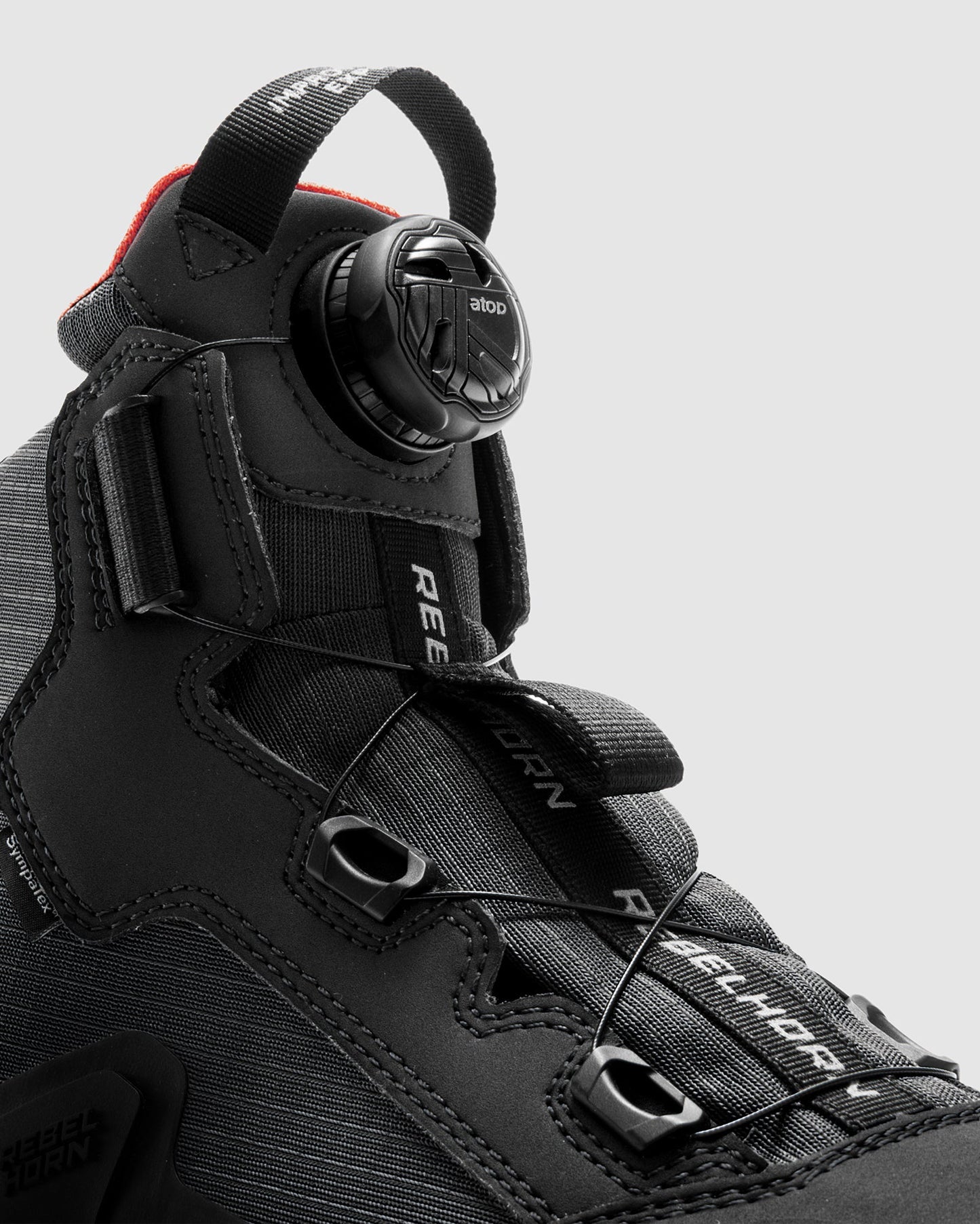 Defender Motorradstiefel Schwarz