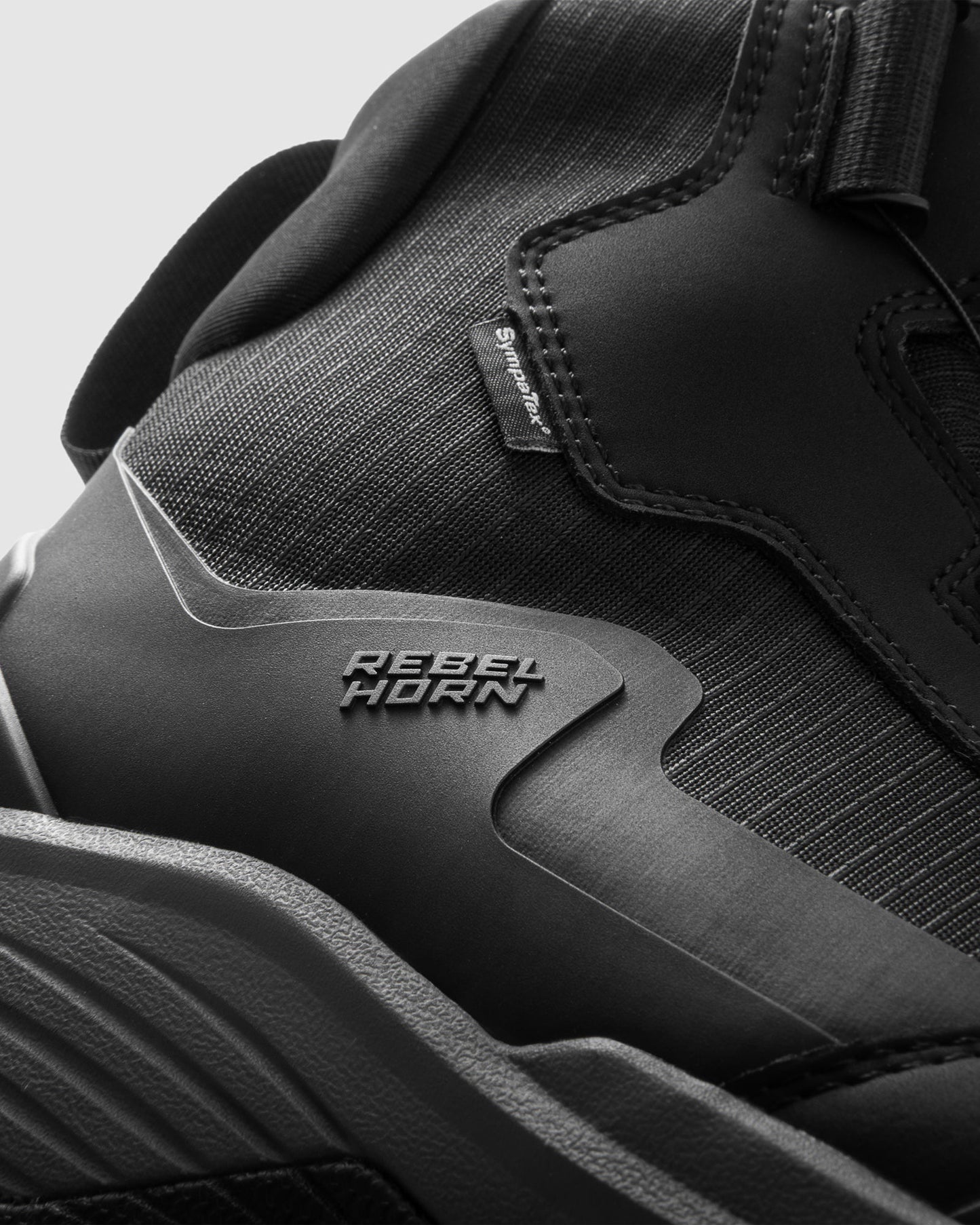 Defender Motorradstiefel Schwarz