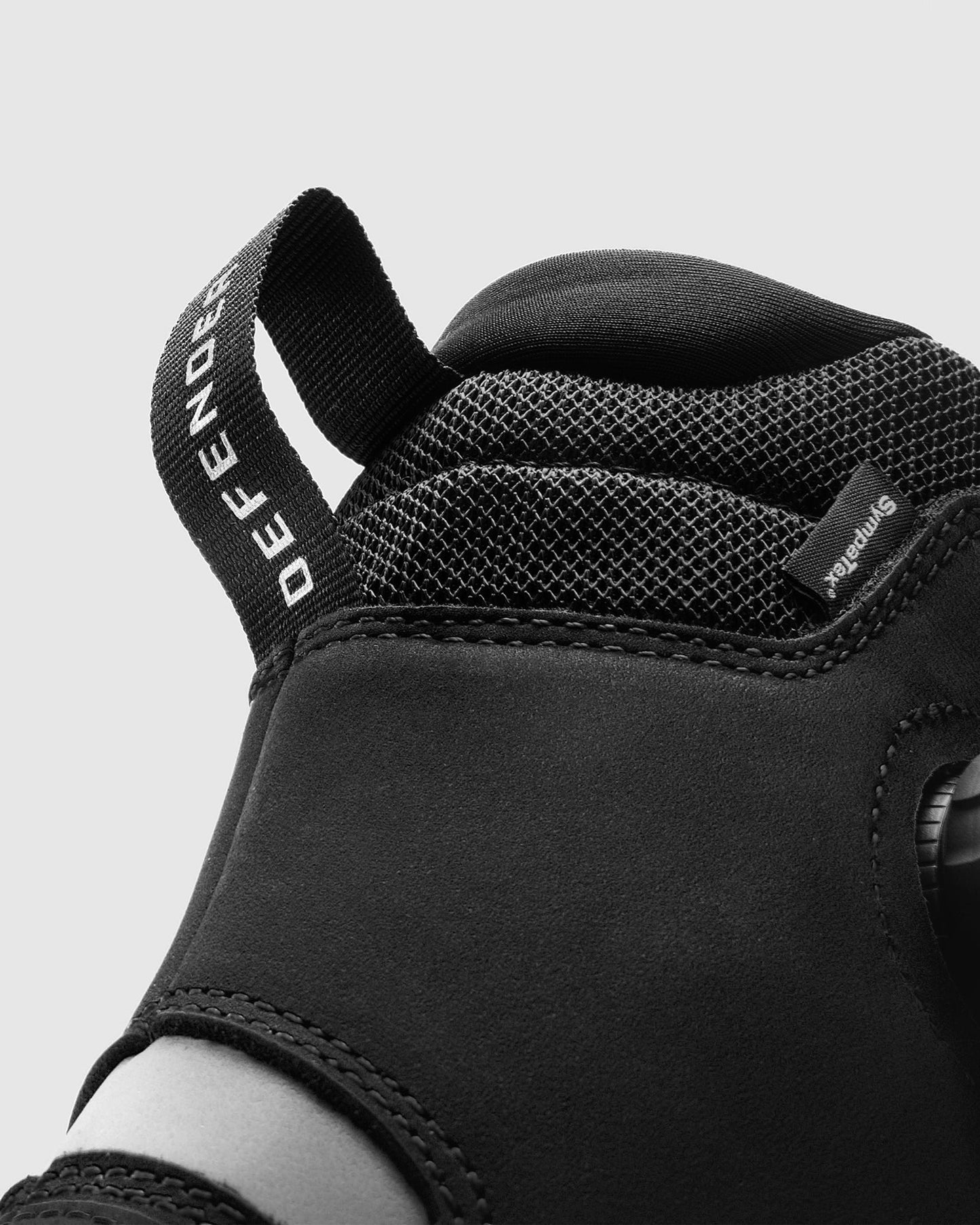 Defender X Motorradstiefel Schwarz