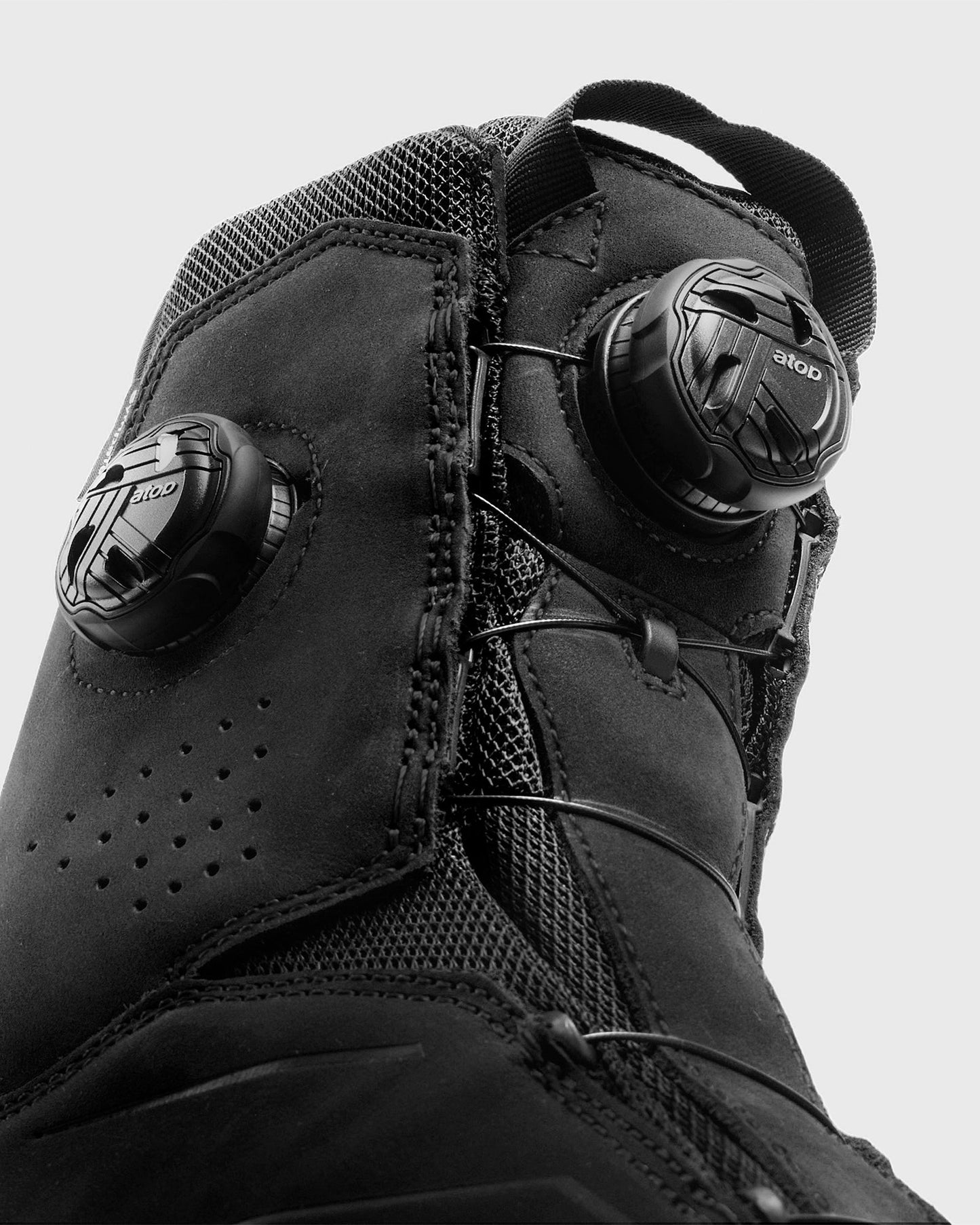 Defender X Motorradstiefel Schwarz