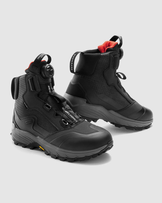 Defender Motorradstiefel Schwarz