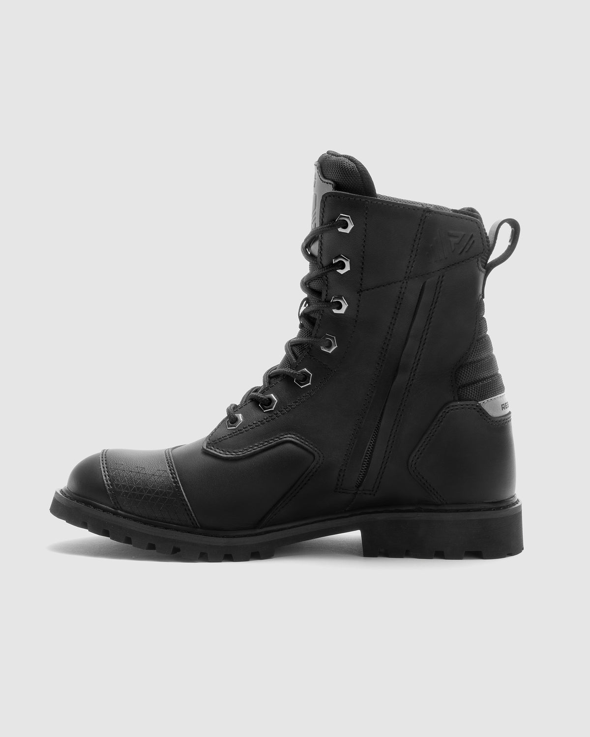 Falcon Motorradstiefel Schwarz