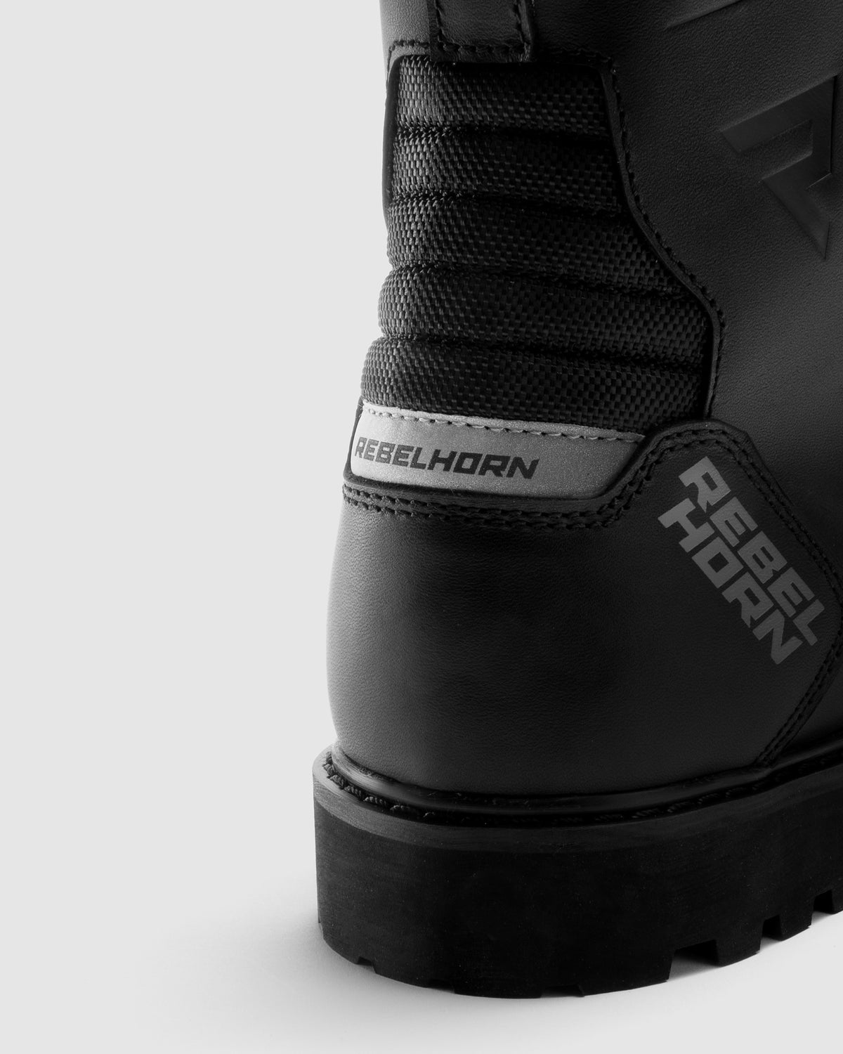 Falcon Motorradstiefel Schwarz