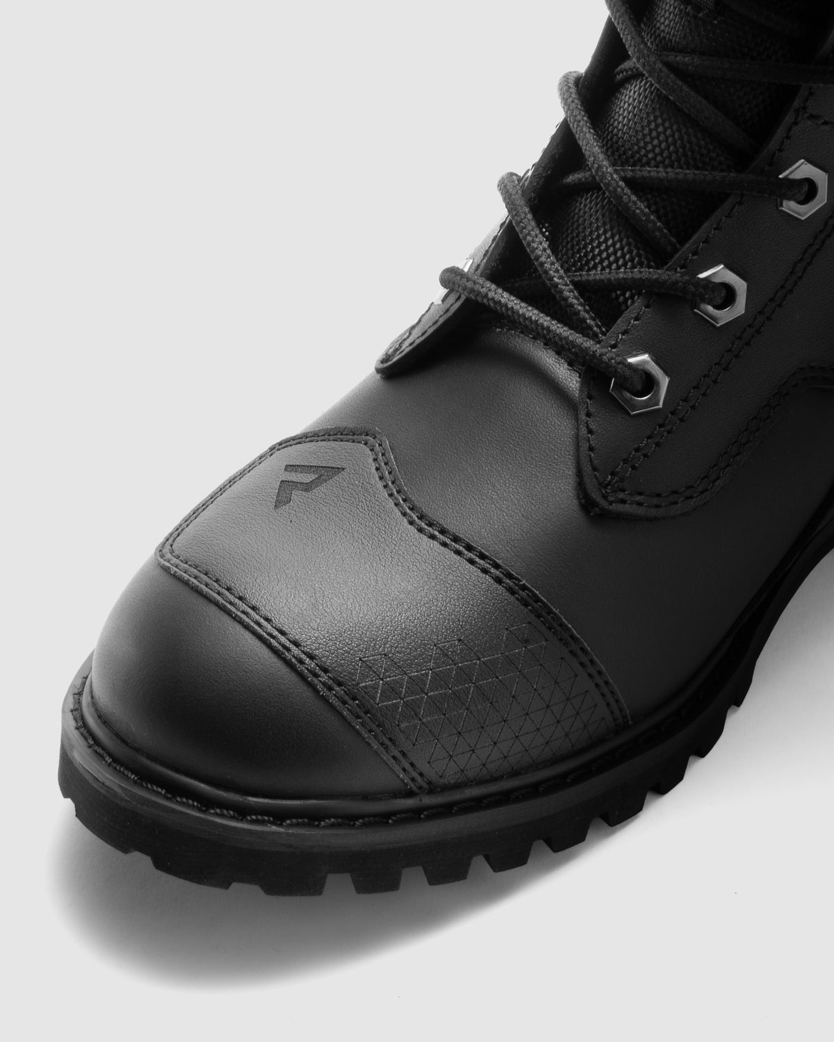 Falcon Motorradstiefel Schwarz