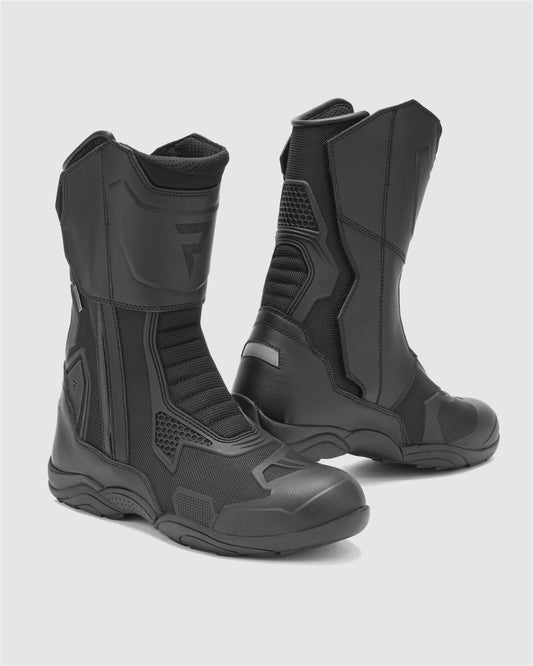 Range Motorradstiefel Schwarz