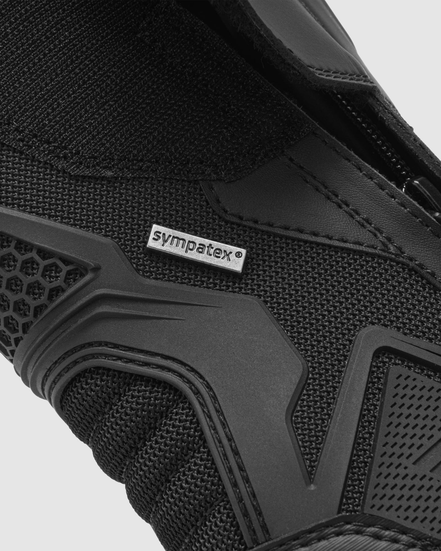 Range Motorradstiefel Schwarz