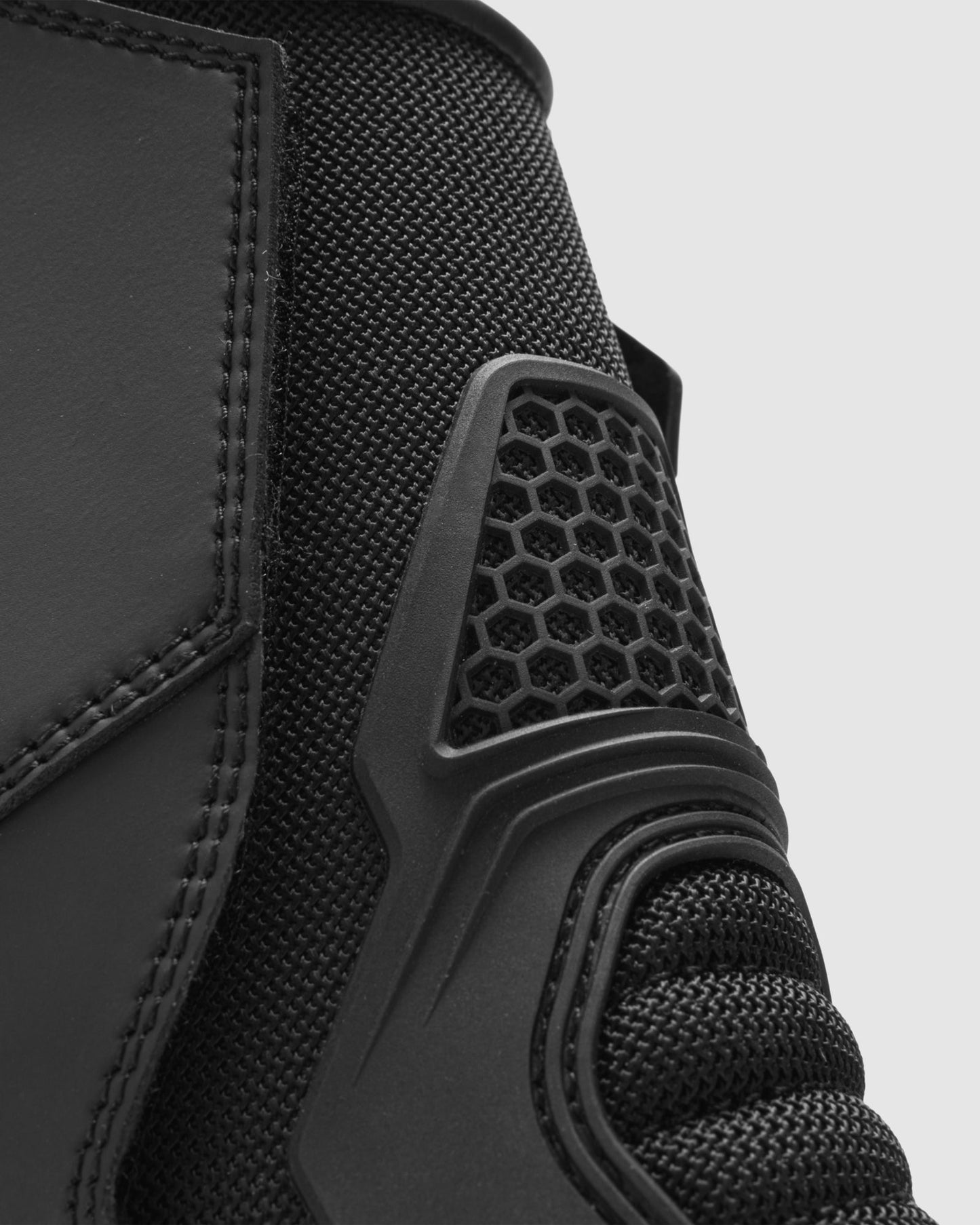 Range Motorradstiefel Schwarz