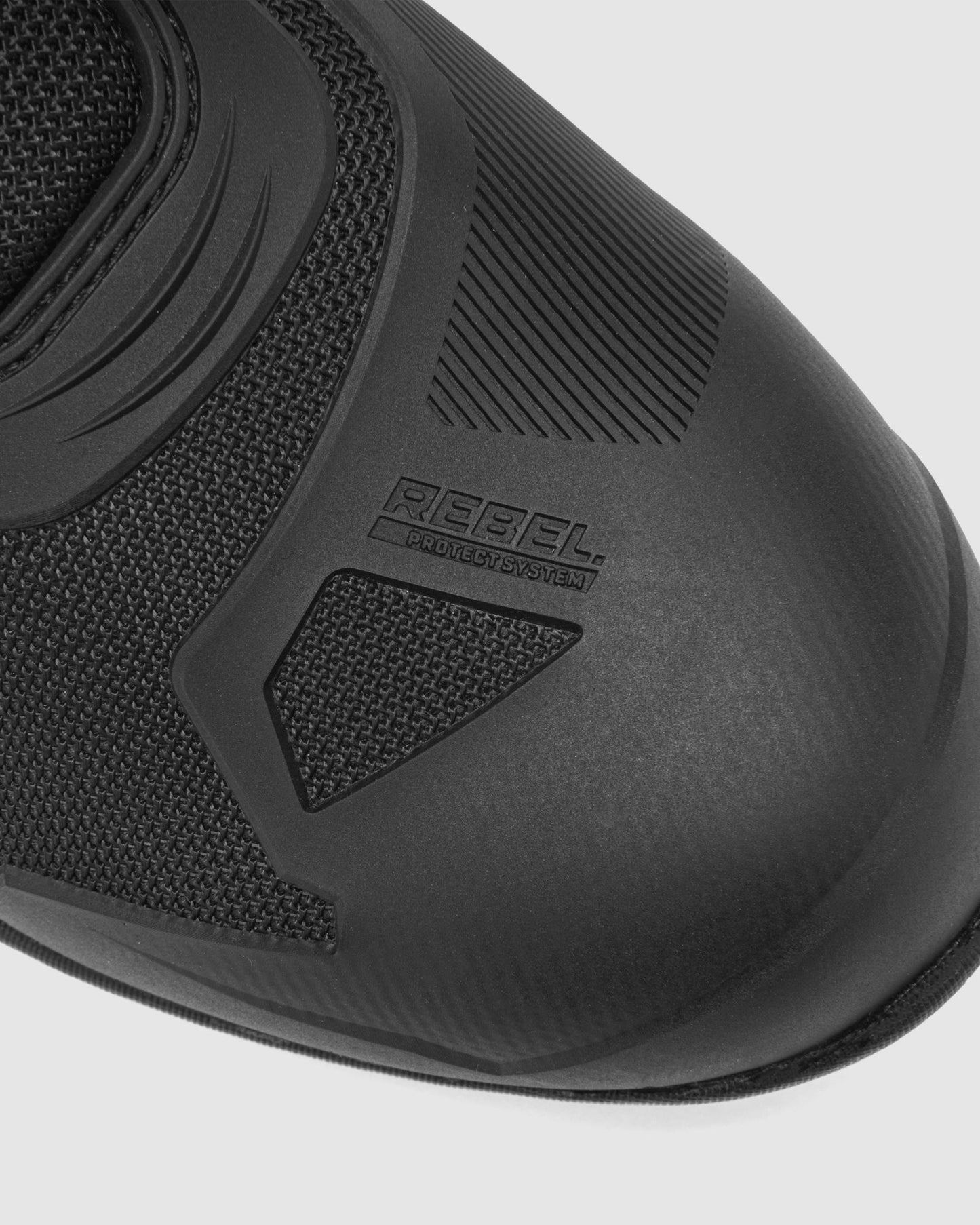 Range Motorradstiefel Schwarz