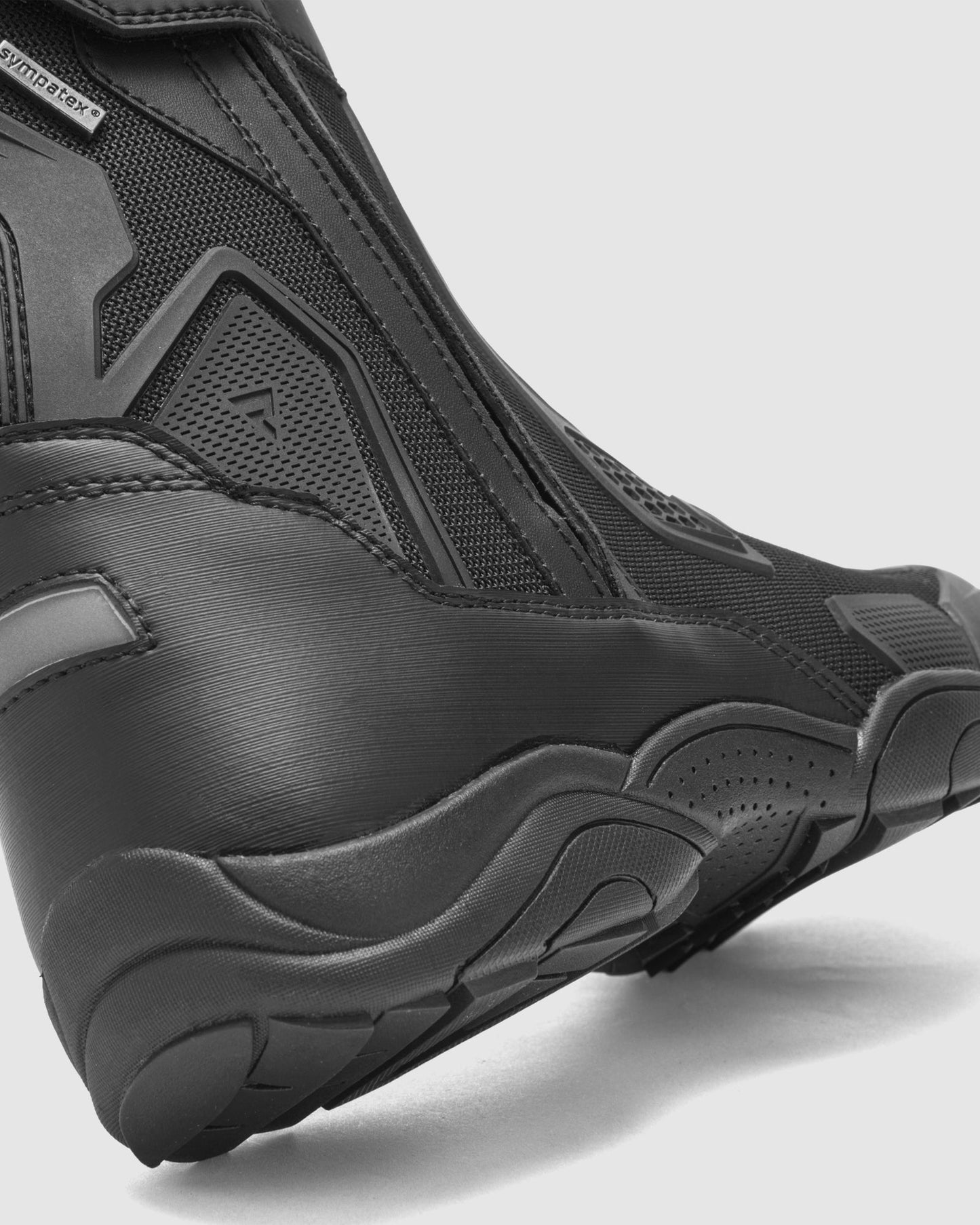 Range Motorradstiefel Schwarz