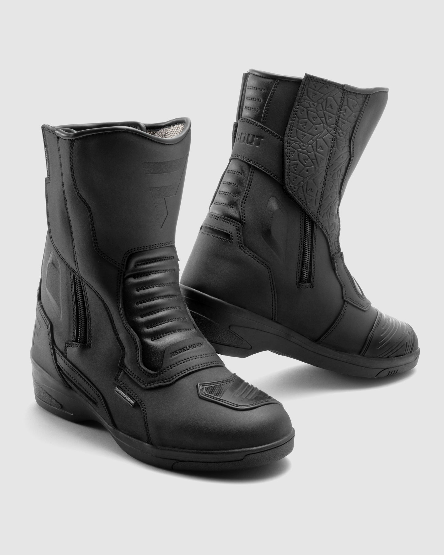 Scout High Heel Motorradstiefel Damen Schwarz