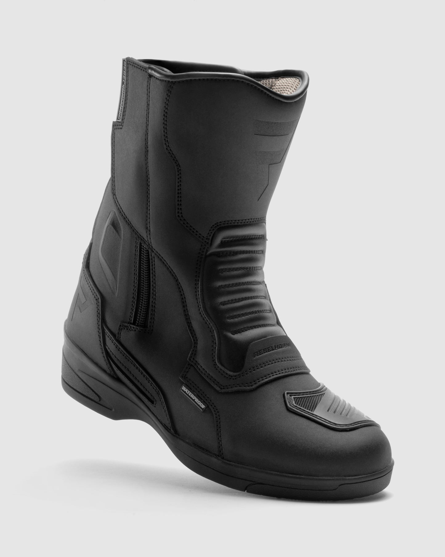 Scout High Heel Motorradstiefel Damen Schwarz