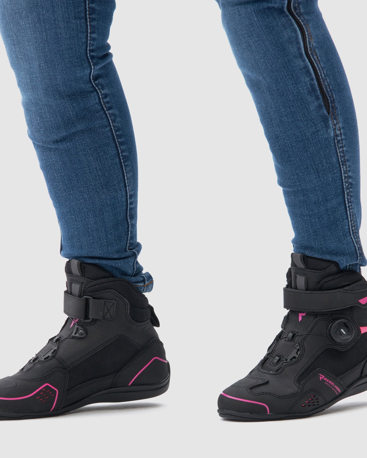 Spark II Damen Motorradstiefel Rosa