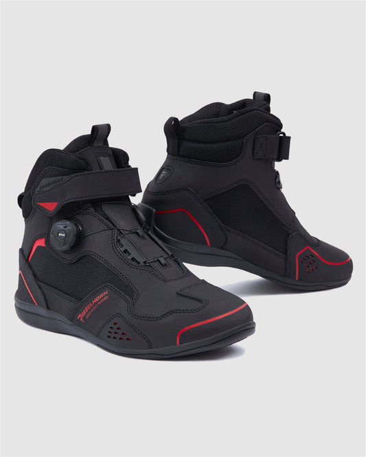 Spark II Motorradstiefel Rot
