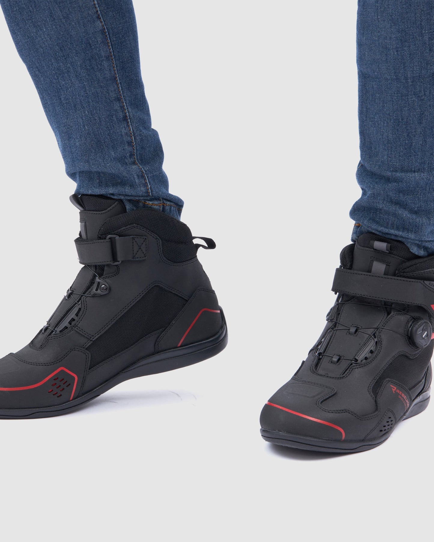 Spark II Motorradstiefel Rot