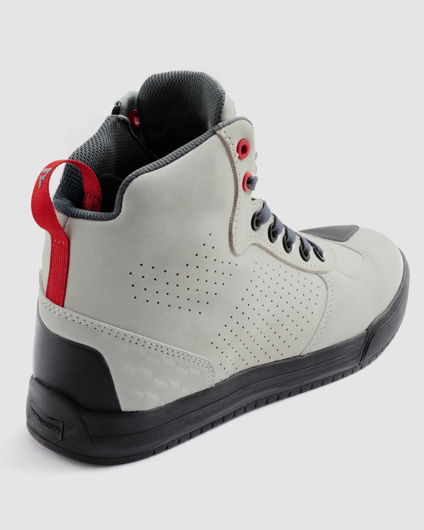 Spike Motorradstiefel Grau