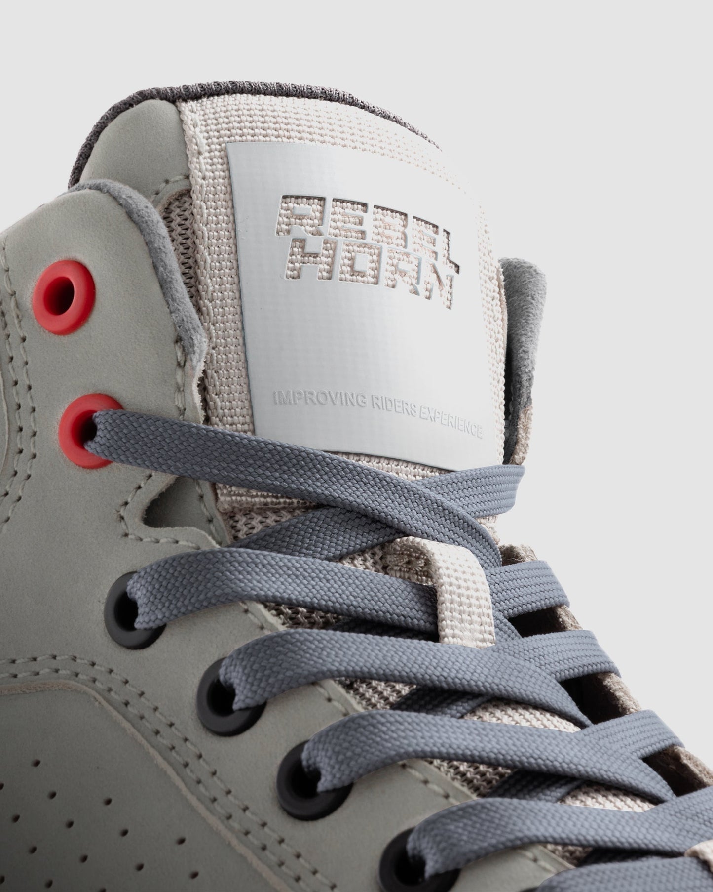 Spike Motorradstiefel Grau