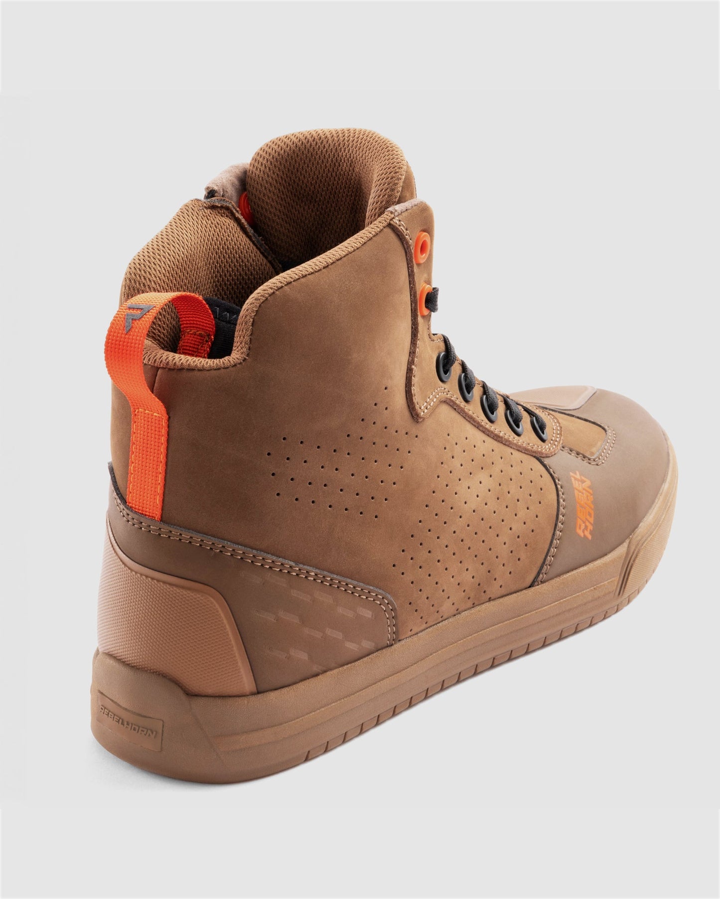 Spike Motorradstiefel Braun