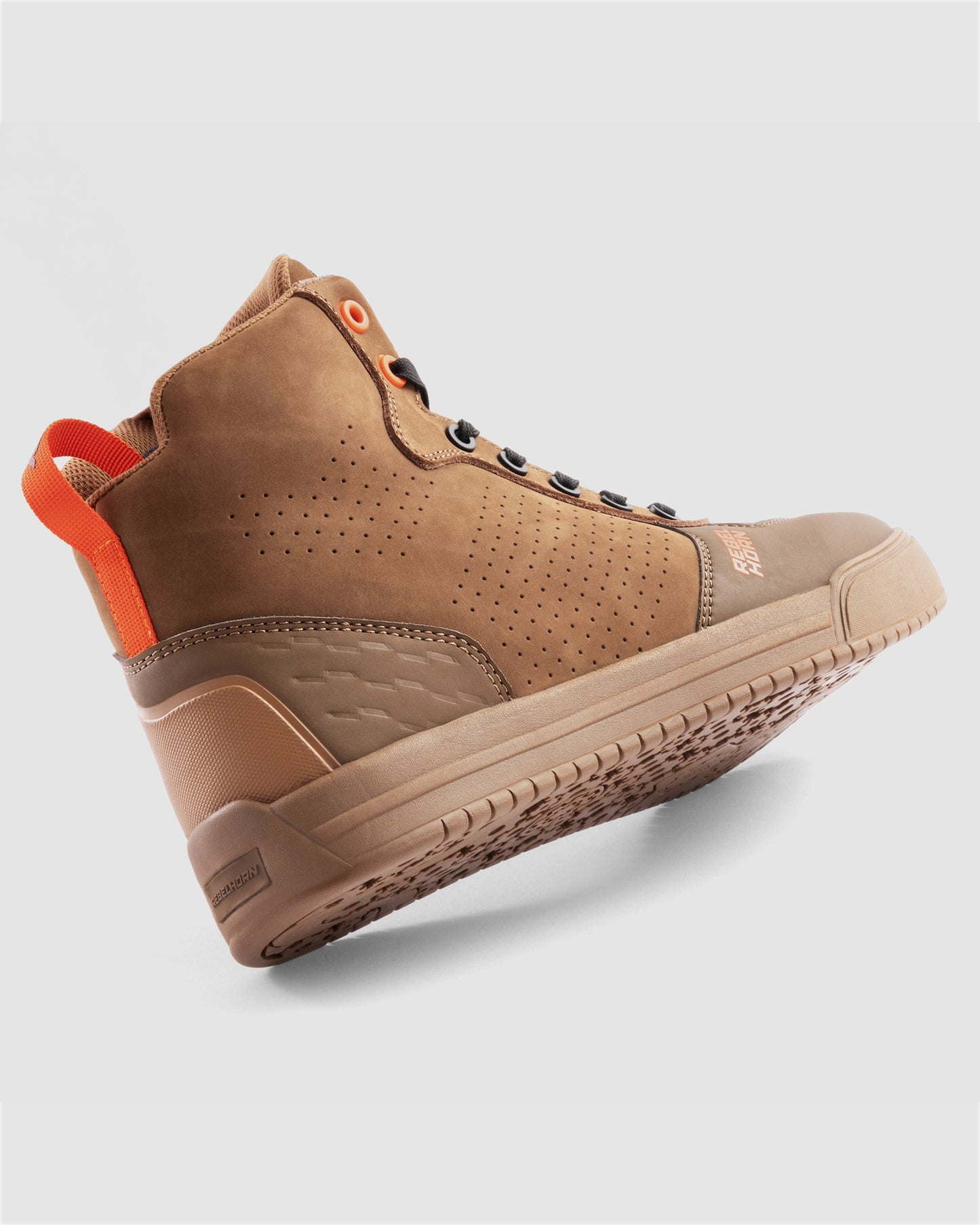 Spike Motorradstiefel Braun