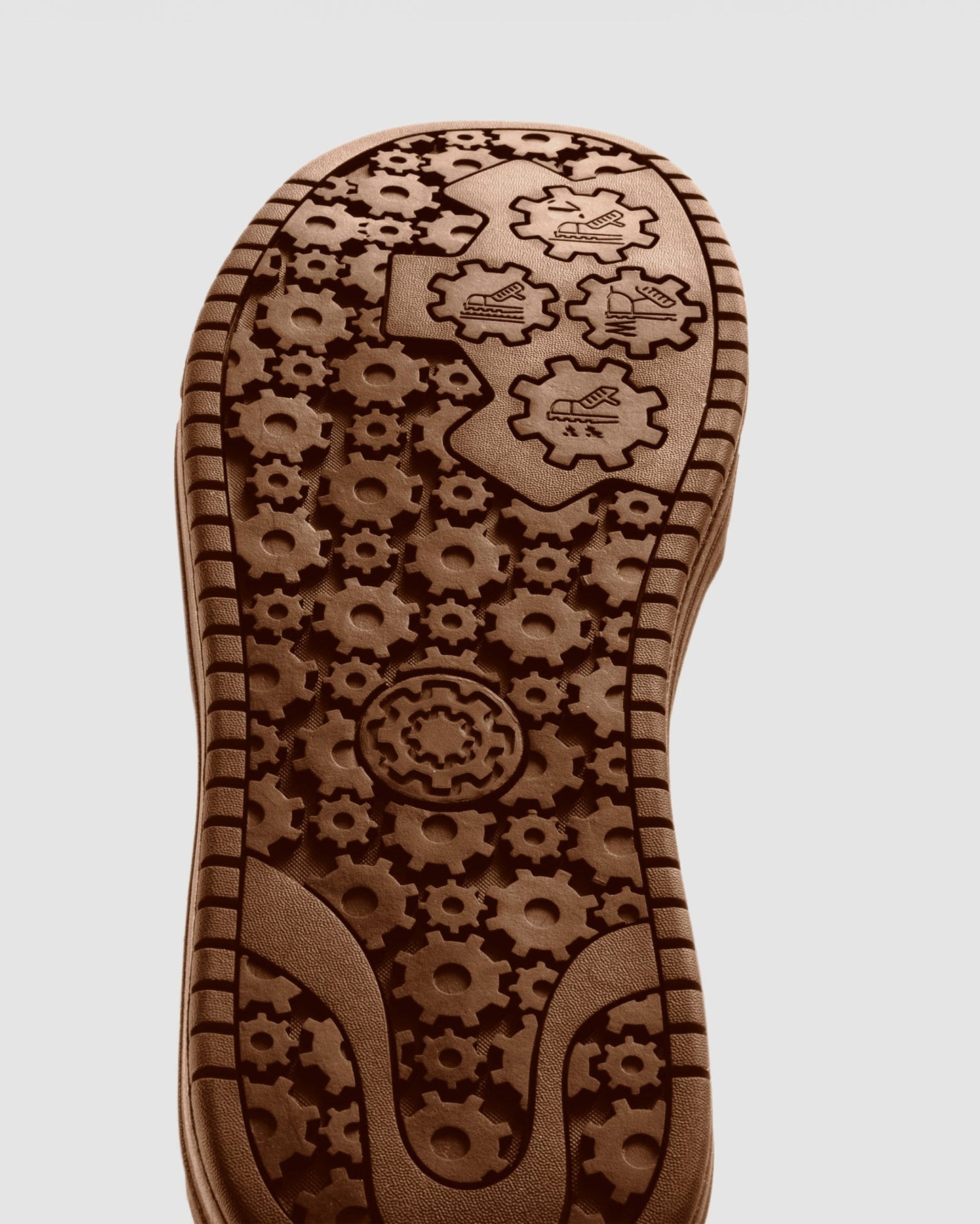 Spike Motorradstiefel Braun