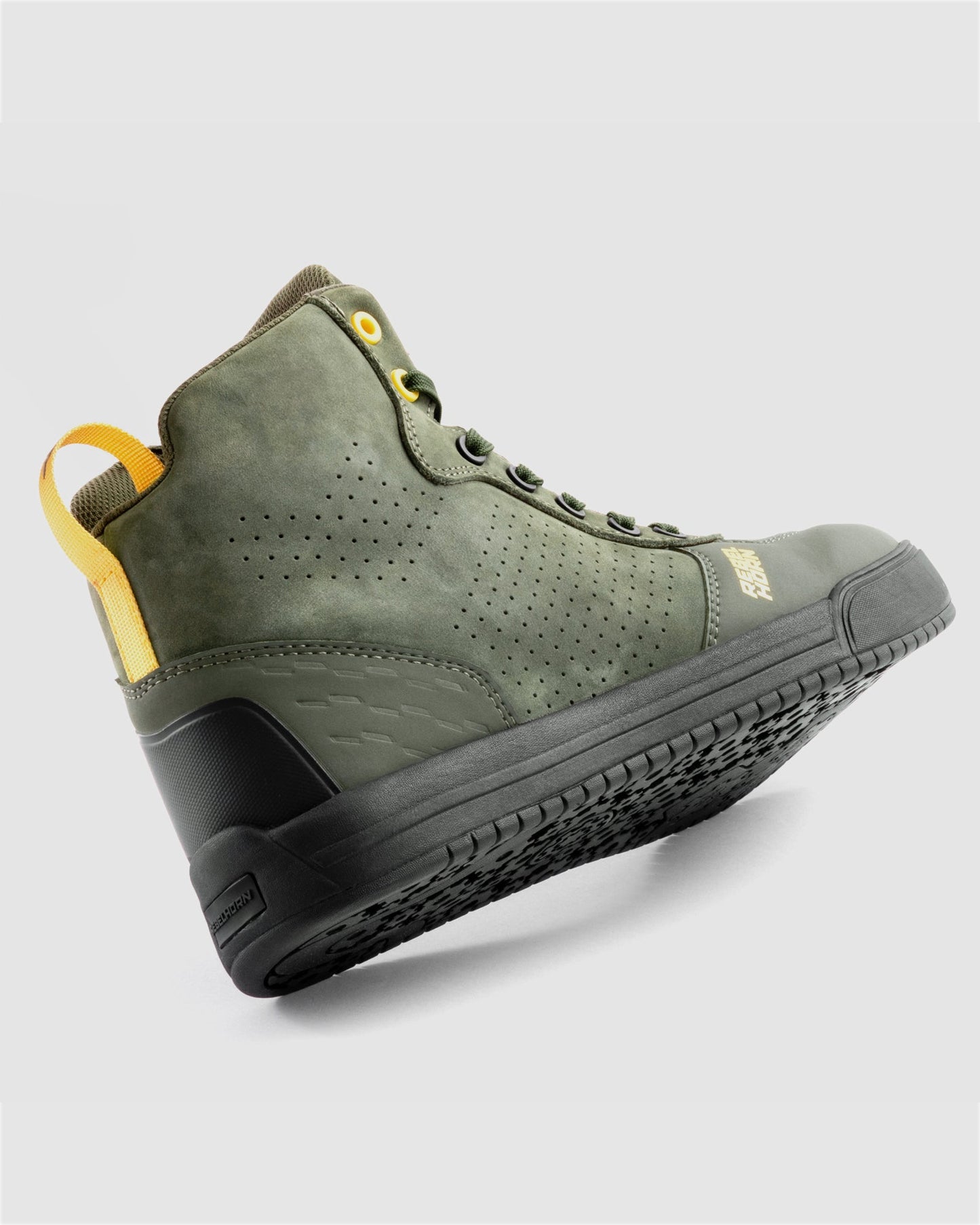 Spike Motorradstiefel Oliv