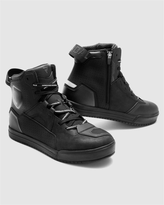 Vandal II Motorradstiefel Schwarz