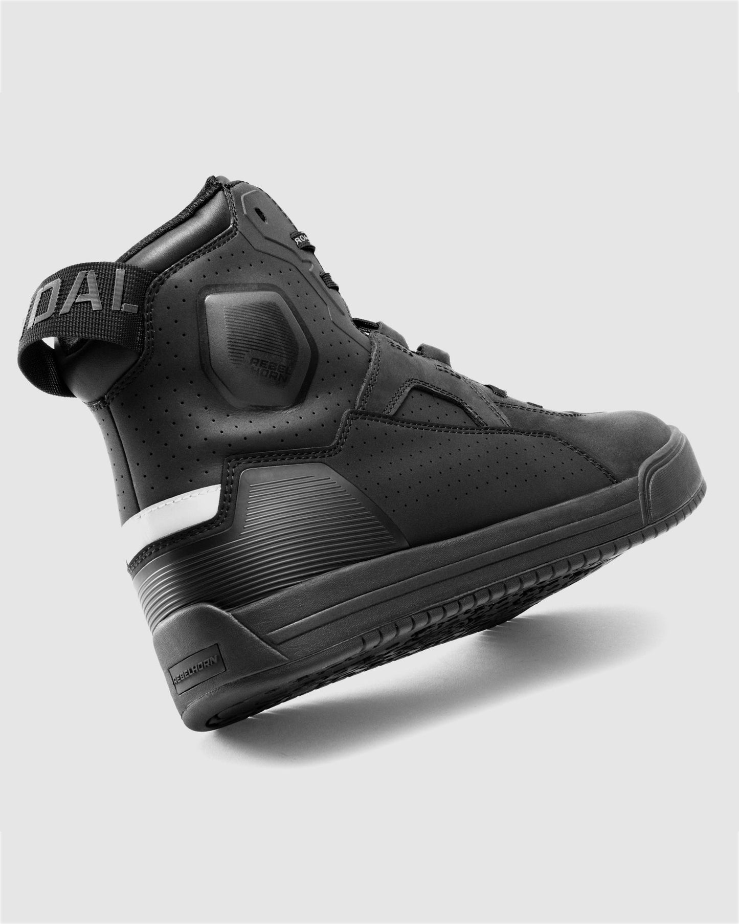 Vandal II Motorradstiefel Schwarz