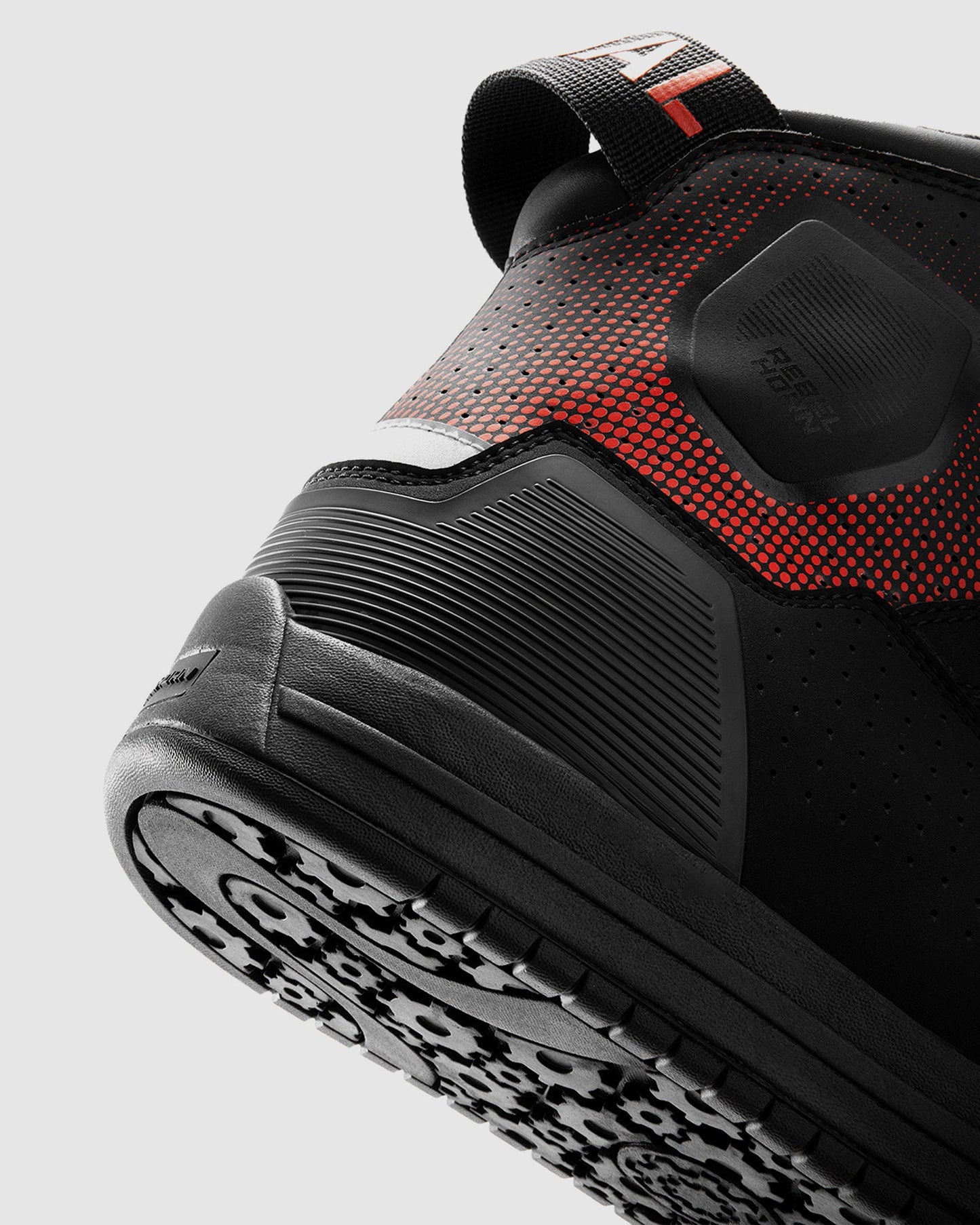 Vandal II Motorradstiefel Rot