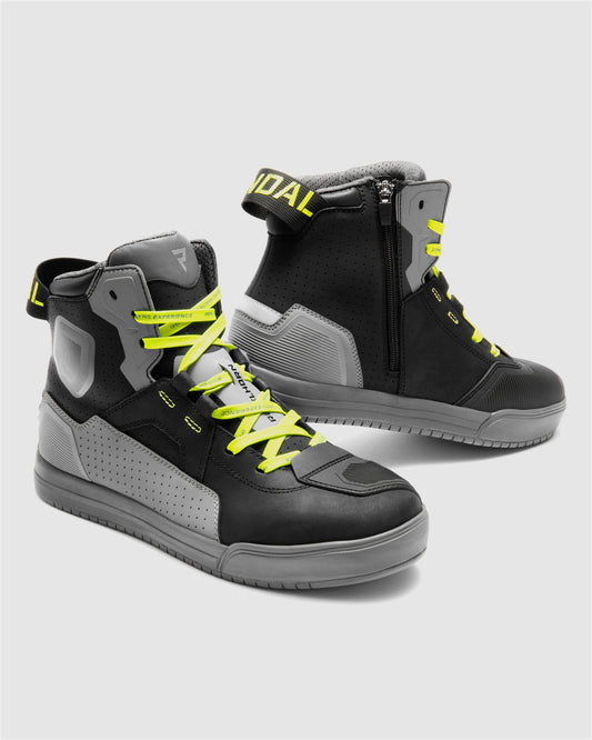 Vandal II Motorradstiefel Grau