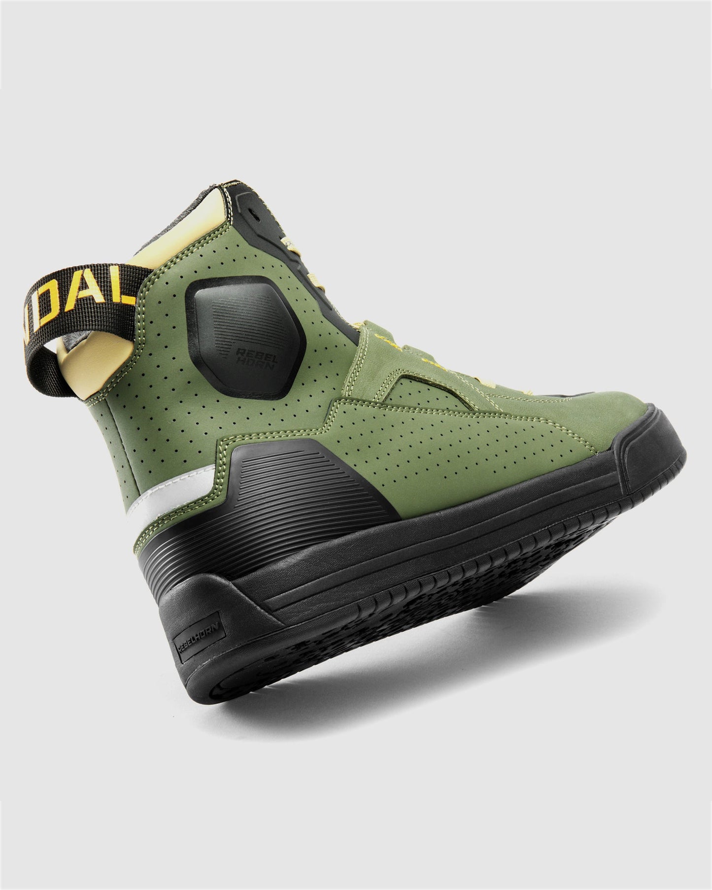 Vandal II Motorradstiefel Oliv