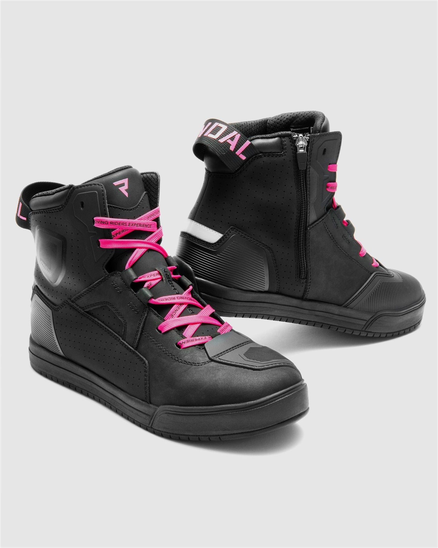 Vandal II Damen Motorradstiefel Rosa