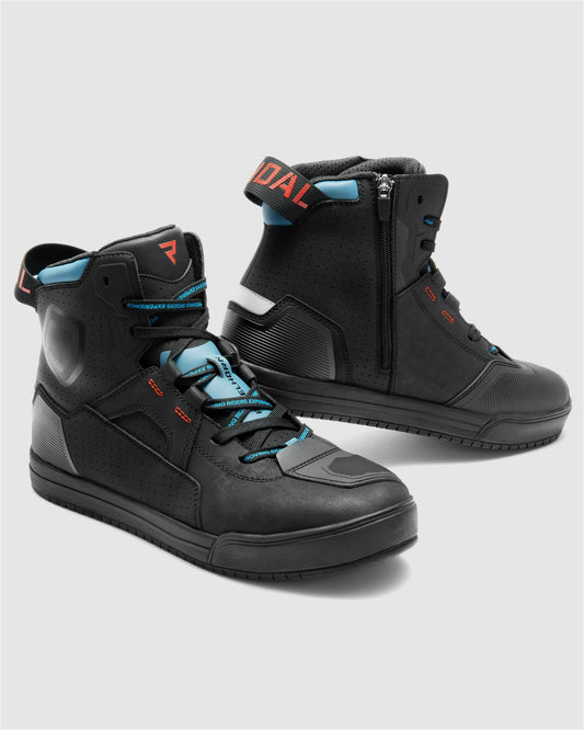 Vandal II Motorradstiefel Blau
