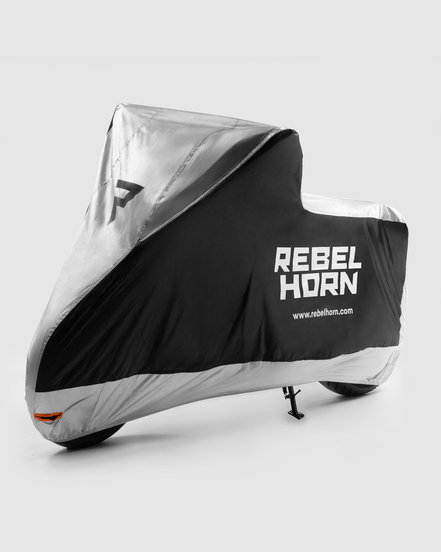 Shelter Motorradabdeckung Silber