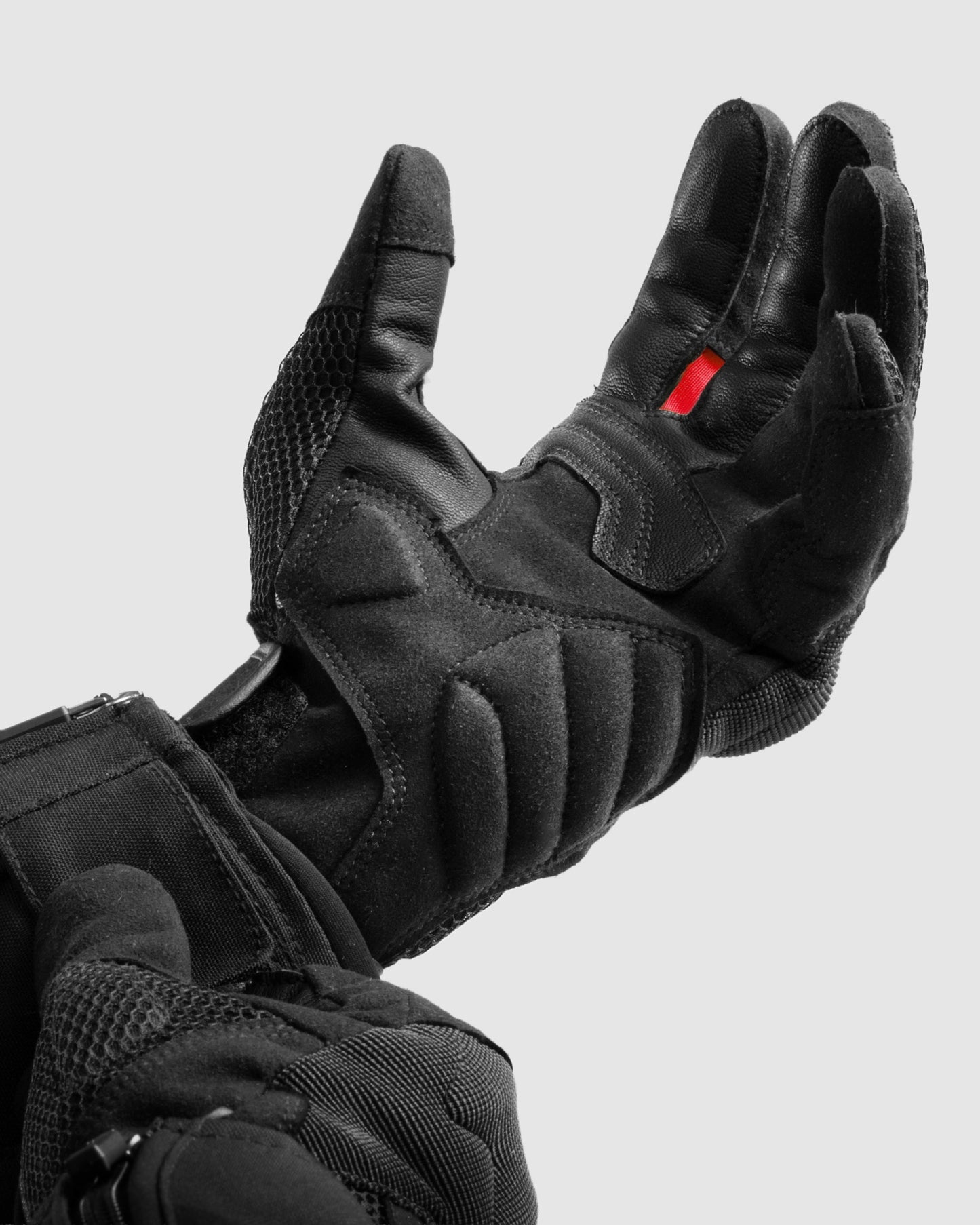 Core Motorradhandschuhe Rot