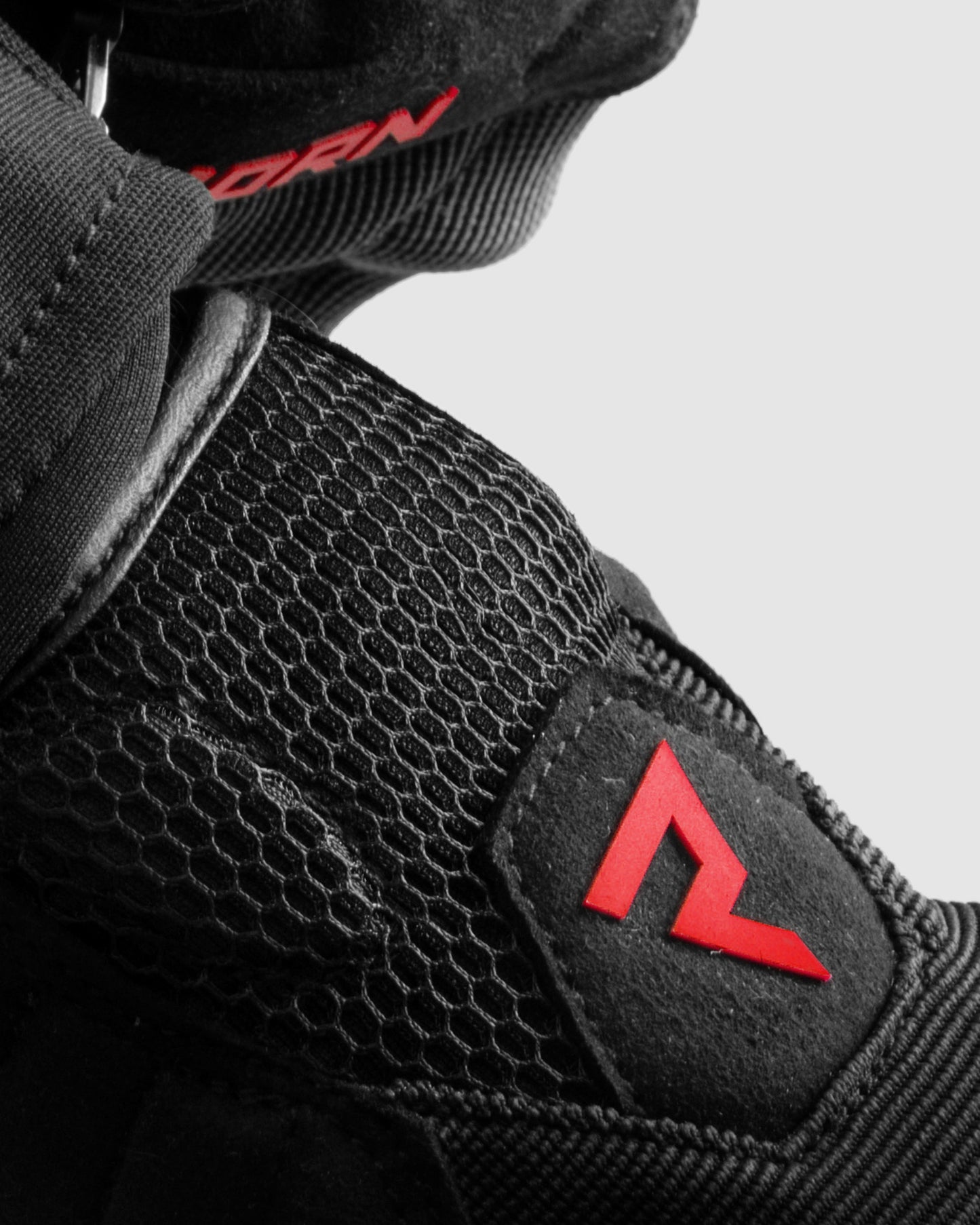 Core Motorradhandschuhe Rot