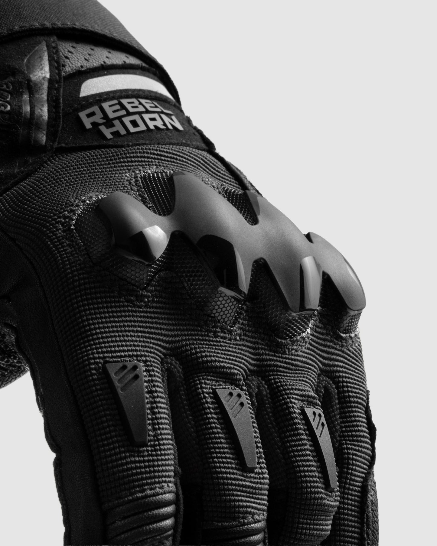 Defender Motorradhandschuhe Schwarz