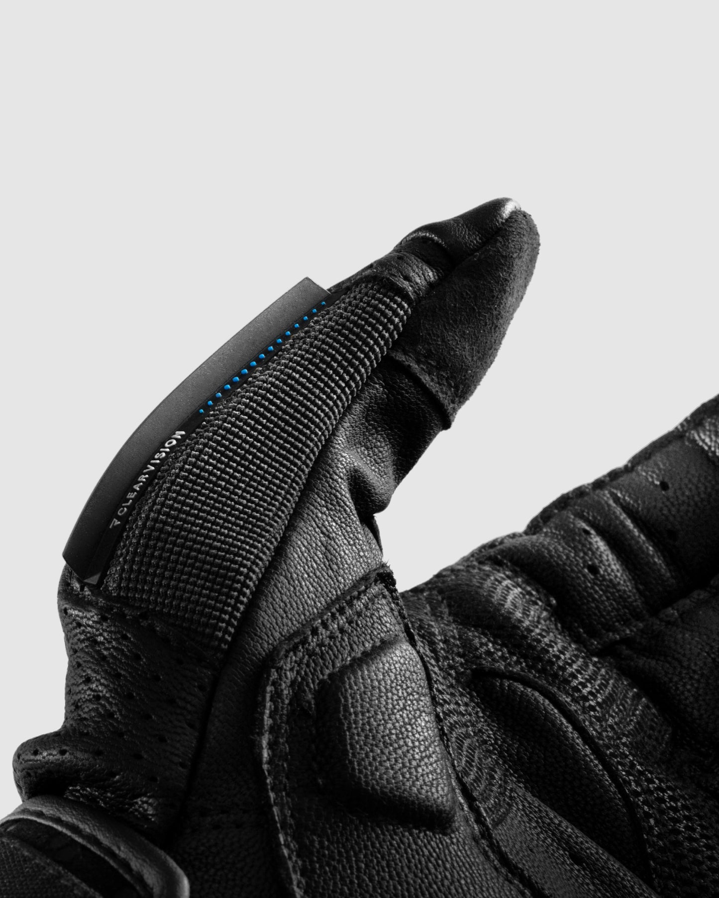 Defender Motorradhandschuhe Schwarz