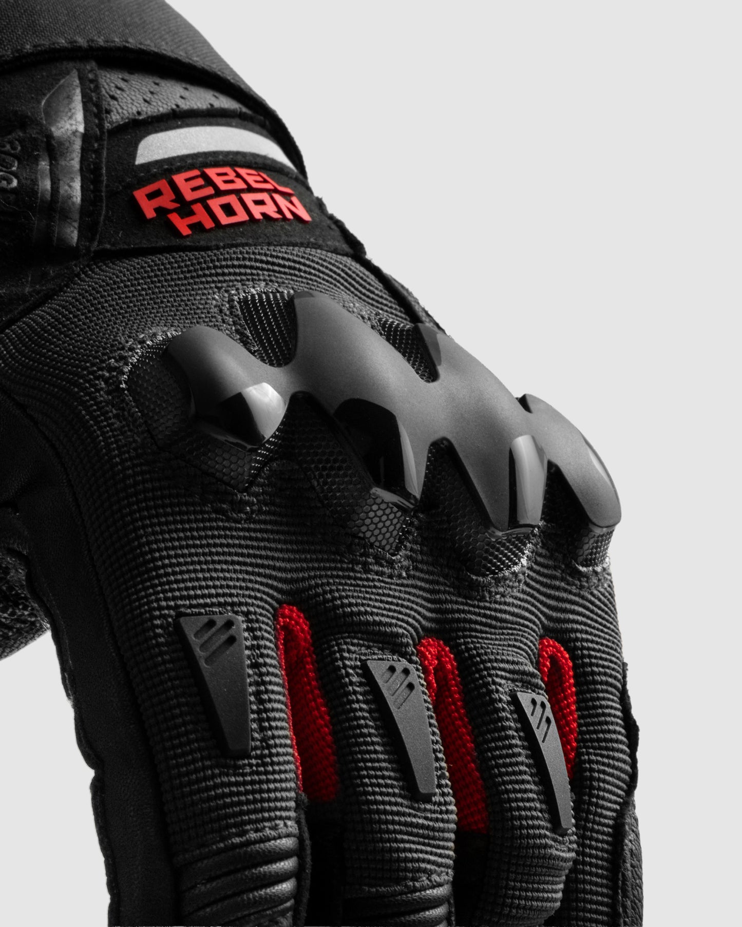 Defender Motorradhandschuhe Rot