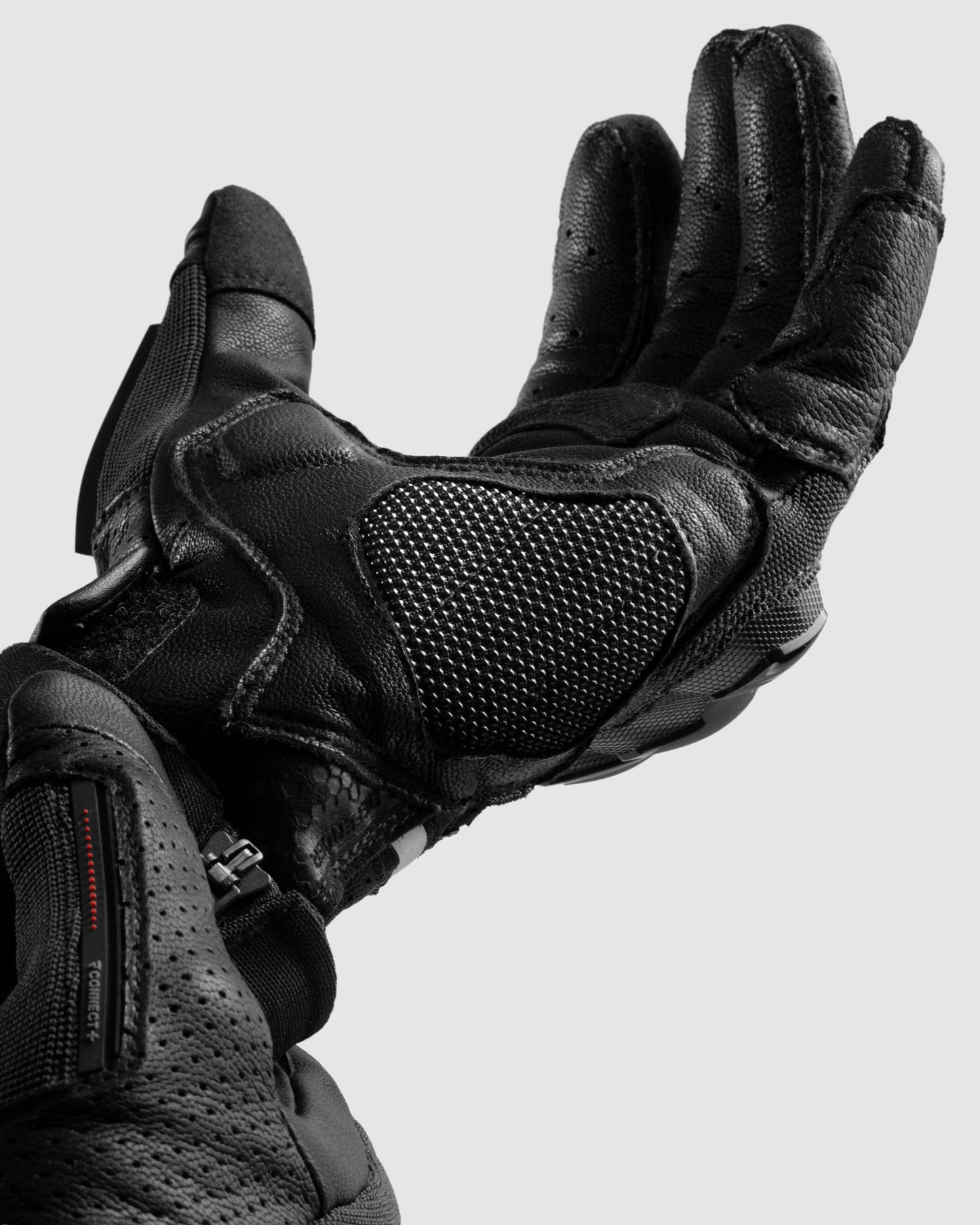 Defender Motorradhandschuhe Rot