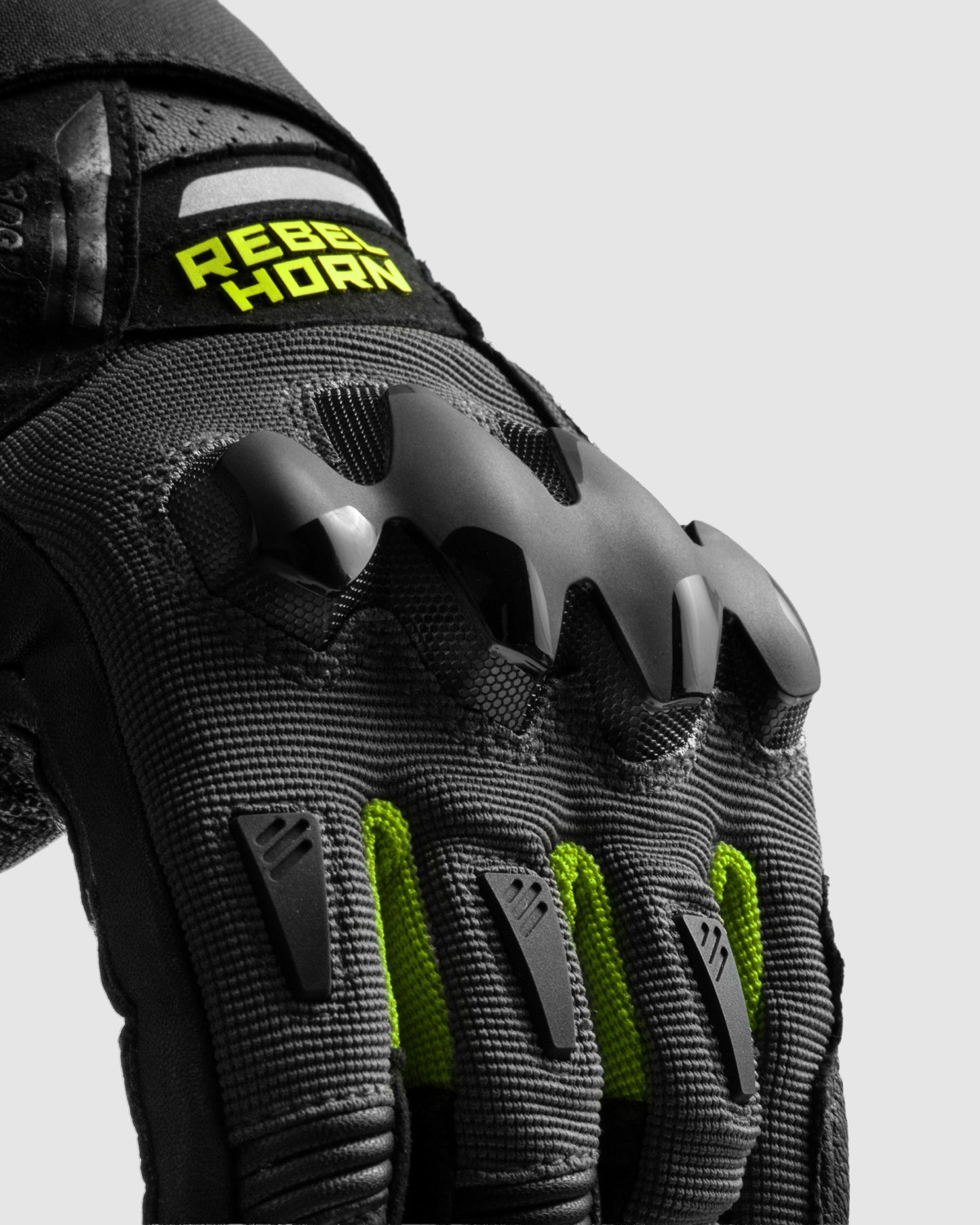 Defender Motorradhandschuhe Fluo Gelb