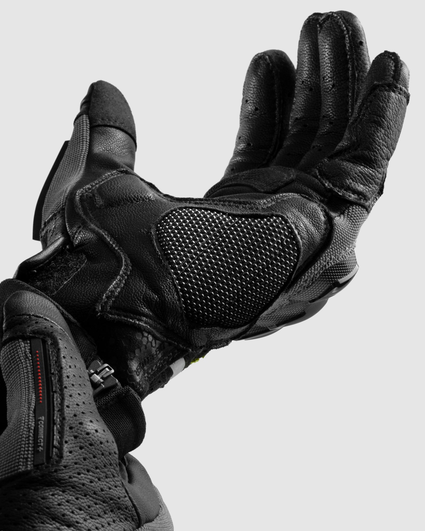 Defender Motorradhandschuhe Fluo Gelb