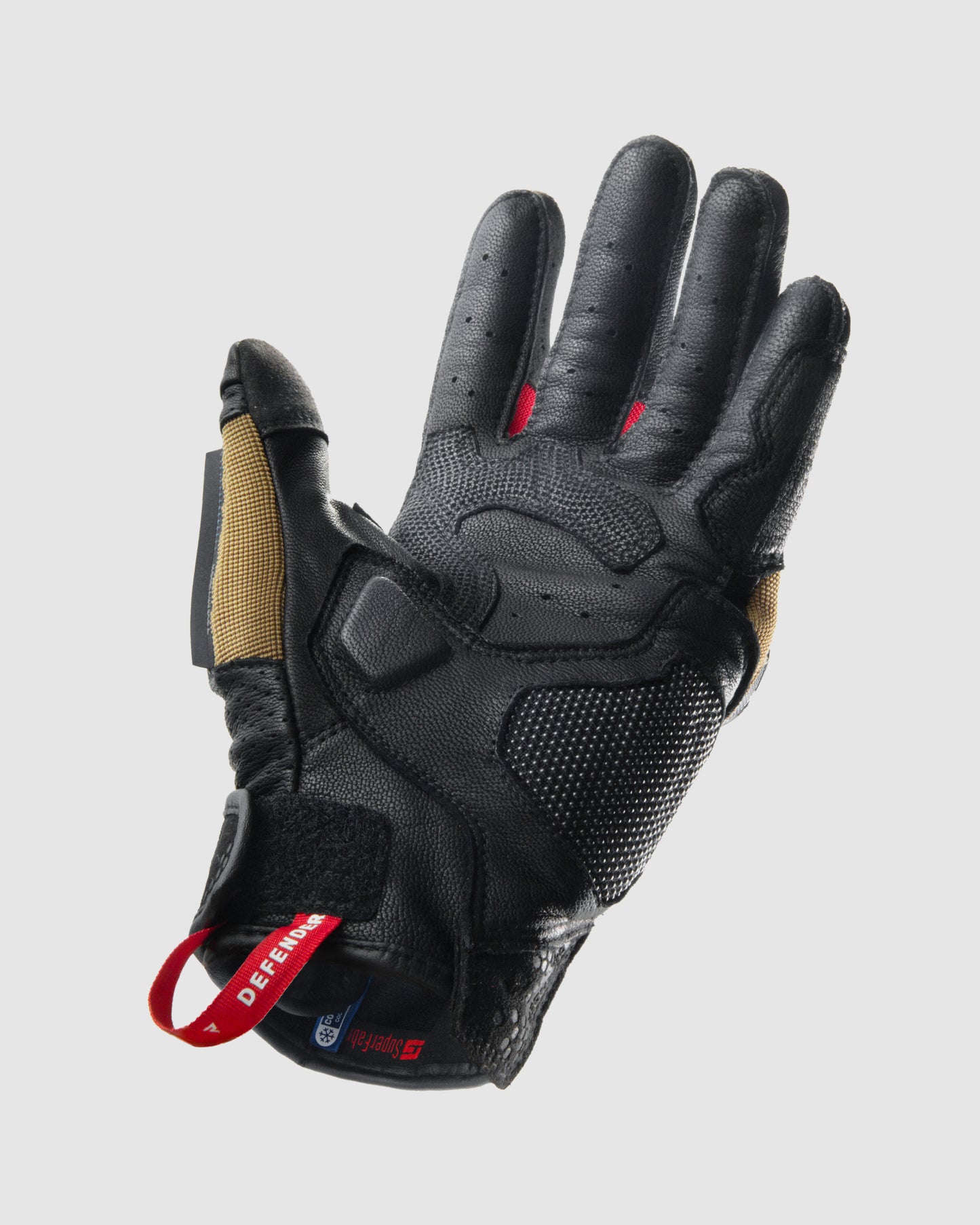 Defender Motorradhandschuhe Desert