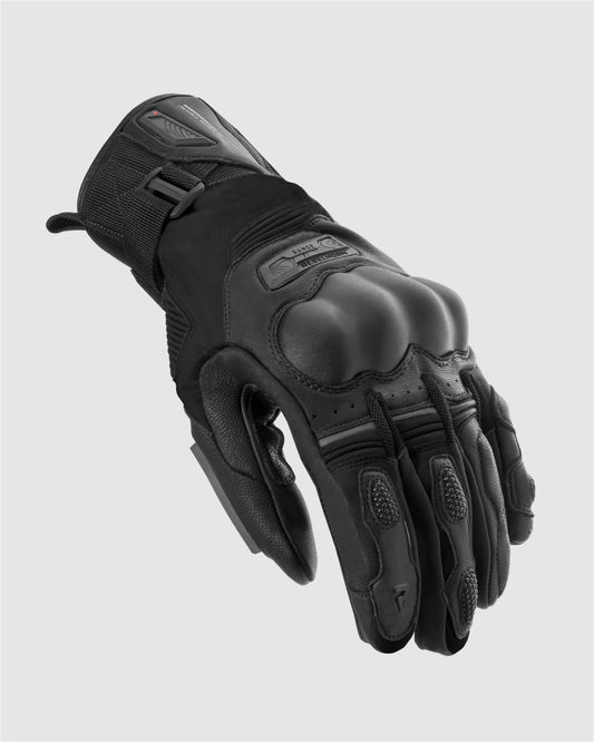 Range Motorradhandschuhe Schwarz