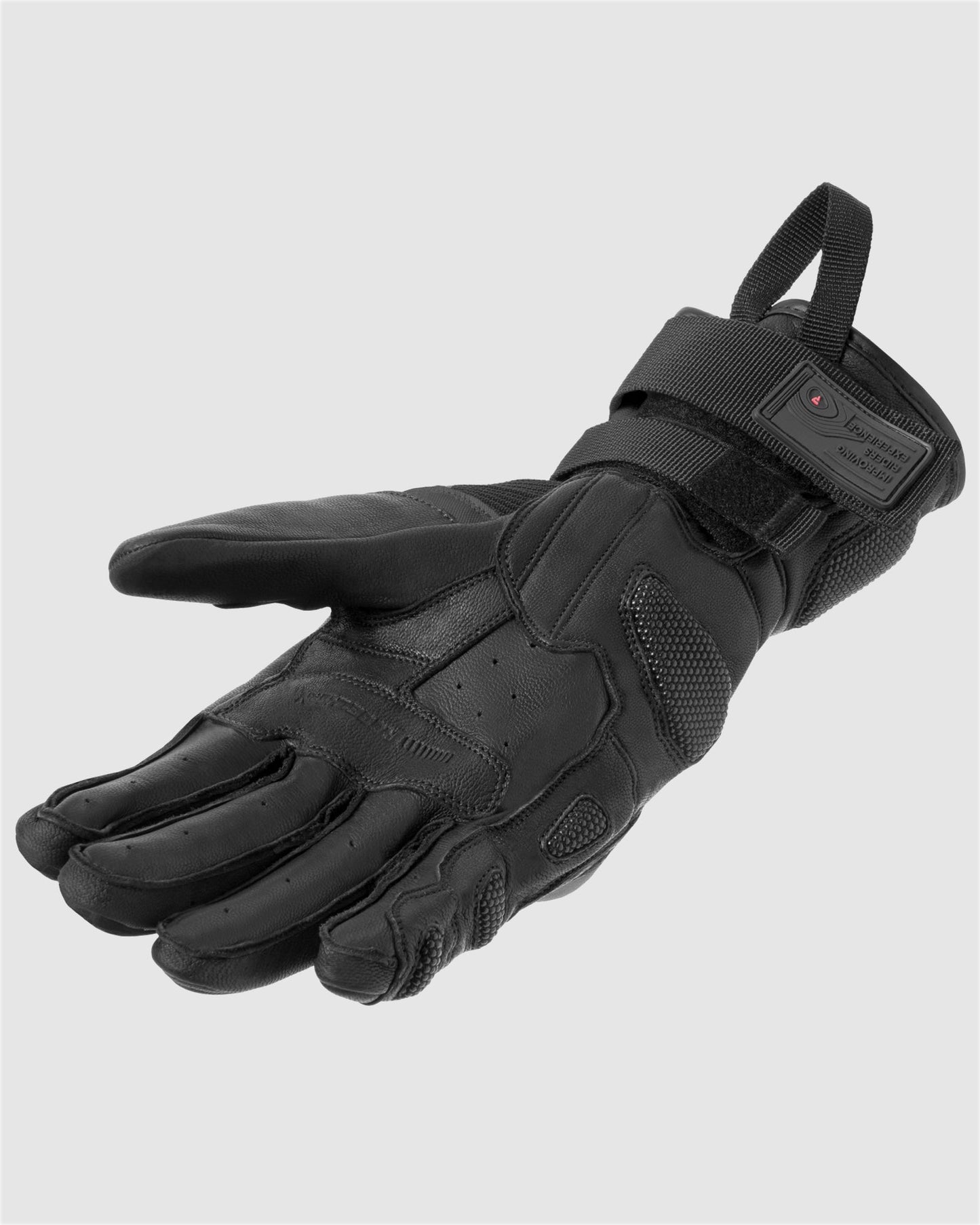 Range Motorradhandschuhe Schwarz
