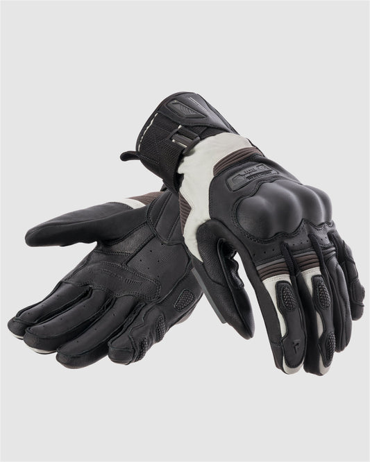 Range Motorradhandschuhe Grau