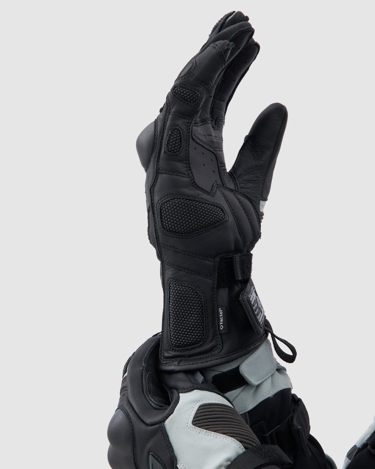 Range Motorradhandschuhe Grau