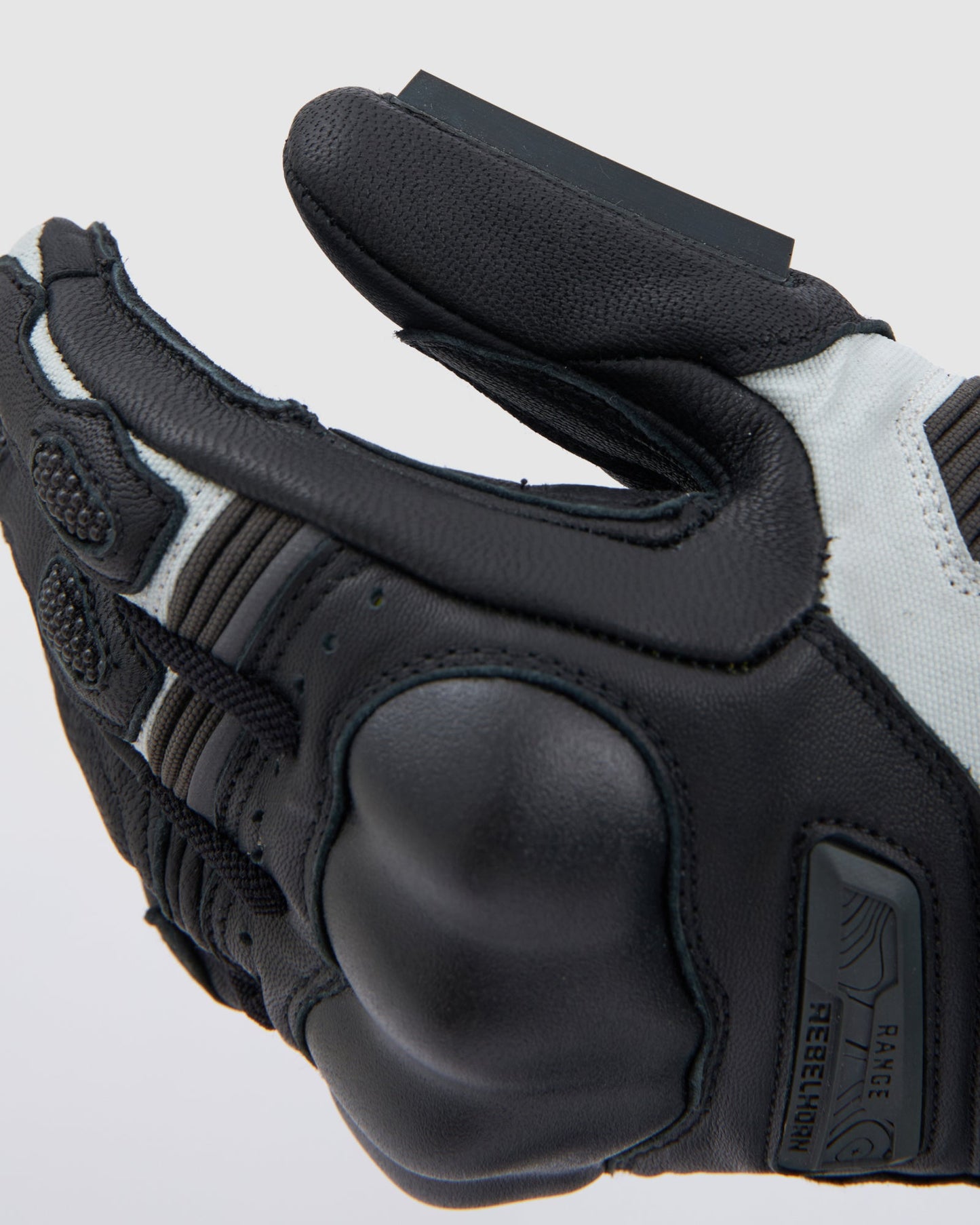 Range Motorradhandschuhe Grau