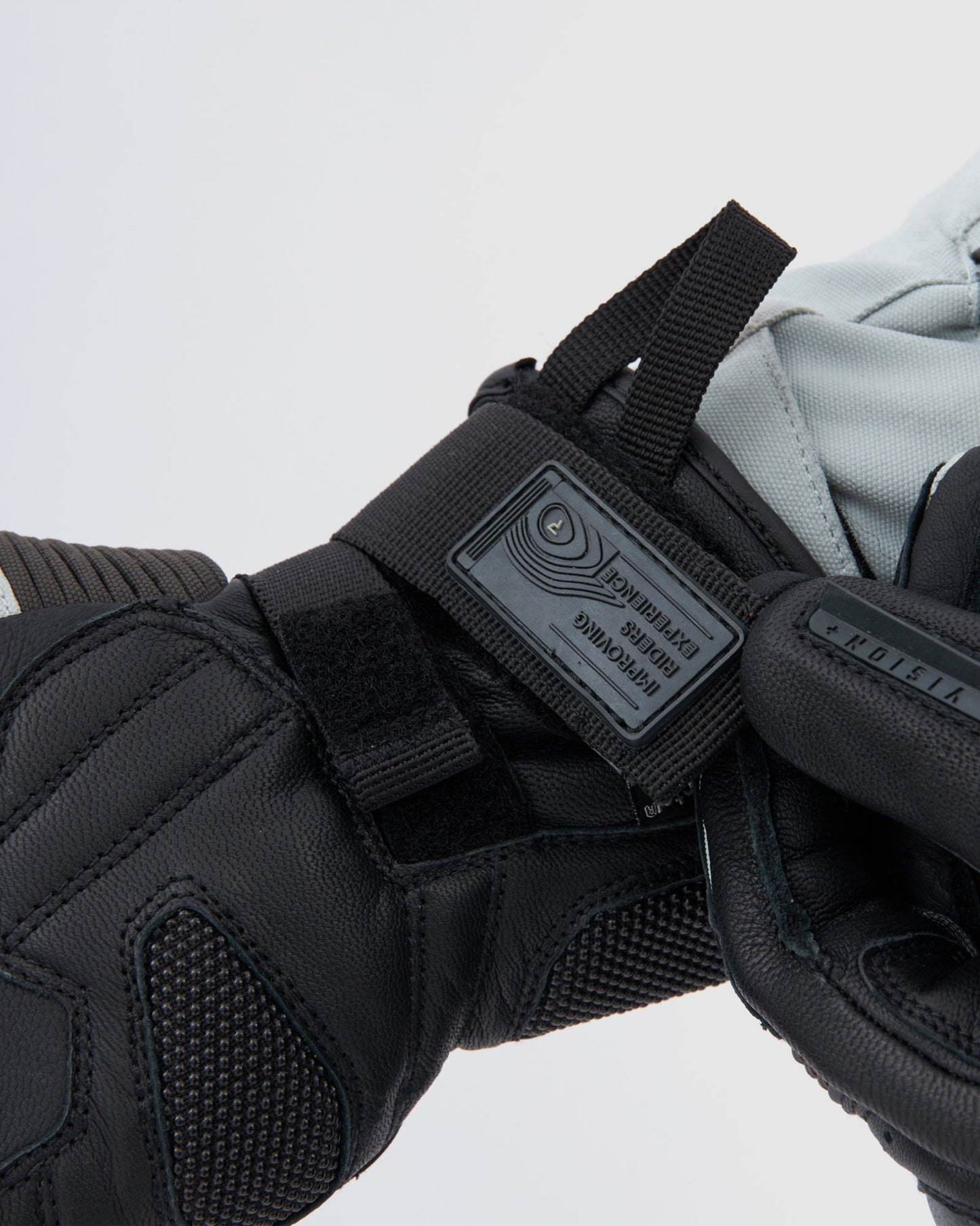 Range Motorradhandschuhe Grau