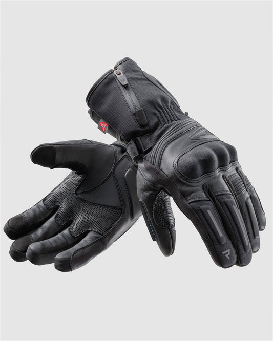 Summit Wasserdichte Motorradhandschuhe Schwarz