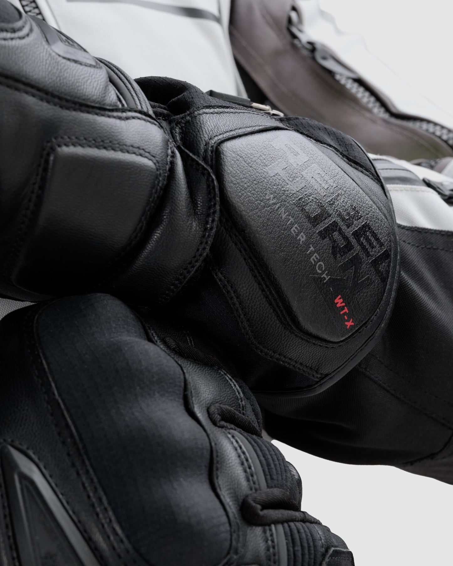 Summit Wasserdichte Motorradhandschuhe Schwarz